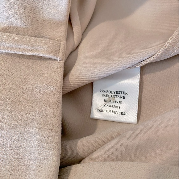 VRG GRL pants. Size 8. Khaki color pleated front - Picture 5 of 5